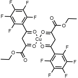 Bis[ethyl (pentafluorobenzoyl)pyruvate]copper(II)|CS-0634078