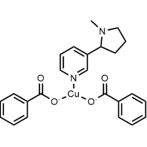 Copper bis(benzoato-o)[3-(1-methyl-2-pyrrolidinyl)pyridine-N1]-(S)-|CS-0634088