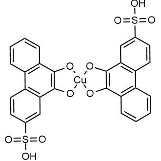 Cuprate-bis[9,10-dihydroxy-2-phenanthrenesulfonato(3-)-O9,O10]-, dihydrogen|CS-0634108