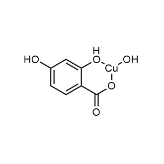 Hydroxy[2-(hydroxy-κO)-4-hydroxybenzoato-κO]copper|CS-0634122