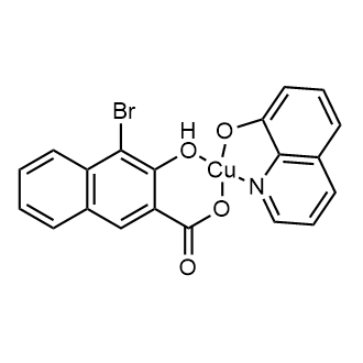 (4-Bromo-3-hydroxy-2-naphthoato)(8-quinolinolato)copper|CS-0634134