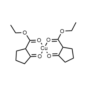 Copper, bis(ethyl 2-oxocyclopentanecarboxylato-O1',O2)-|CS-0634136