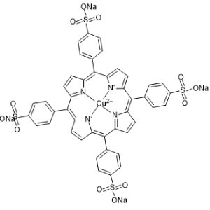 Sodium tetra(4-sulfophenyl)porphinatocopper|CS-0634140