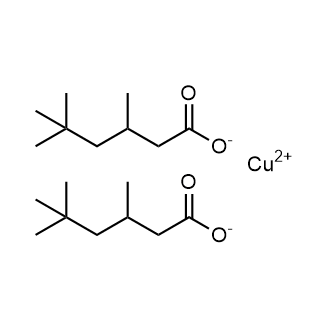 Hexanoic acid, 3,5,5-trimethyl-, copper(2+) salt 2:1|CS-0634151
