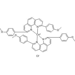 (T-4)-Copper(1+), bis[2,9-bis(4-methoxyphenyl)-1,10-phenanthroline-κN1,κN10]-, chloride|CS-0634171