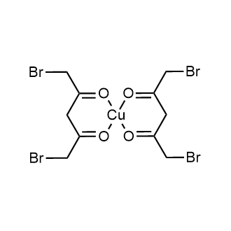 Bis(1,5-dibromo-2,4-pentanedionato-κO,κO')copper|CS-0634175