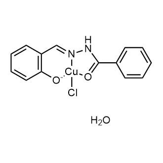 Copper, [benzoic acid [(2-hydroxyphenyl)methylene]hydrazidato]chloro-, monohydrate|CS-0634179
