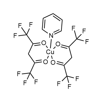 Copper, bis(1,1,1,5,5,5-hexafluoropentane-2,4-dionato)(pyridine)-|CS-0634343