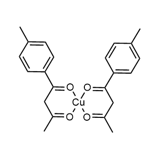 Bis[1-(4-methylphenyl)-1,3-butanedionato-O,O']copper|CS-0634364