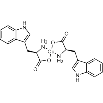Bis[D-tryptophanato(O,N)]copper(II)|CS-0634535