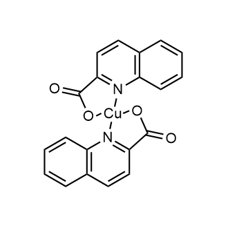 Bis(2-quinolinecarboxylato-κN1,κO2)copper|CS-0634561