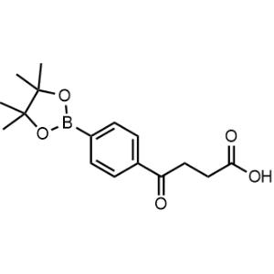 4-Oxo-4-(4-(4,4,5,5-tetramethyl-1,3,2-dioxaborolan-2-yl)phenyl)butanoic acid|CS-0634629