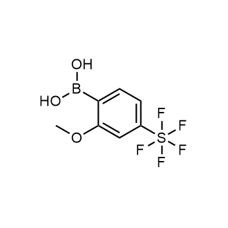 (2-Methoxy-4-(pentafluoro-l6-sulfaneyl)phenyl)boronic acid|CS-0634669