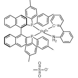 (R)-2,2'-Bis(di-p-tolylphosphino)-1,1'-binaphthyl(2'-amino-1,1'-biphenyl-2-yl) palladium(II) methanesulfonate|CS-0634723