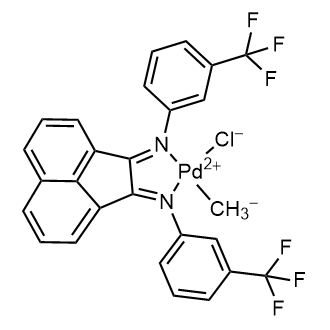 [1,2-Bis[[3-(trifluoromethyl)phenyl]imino]acenaphthene](chloro)(methyl)palladium|CS-0634749