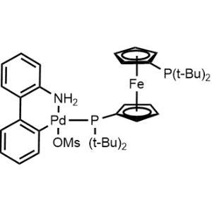 Methanesulfonato 1,1'-Bis(di-tert-butylphosphino) ferrocene (2'-amino-1,1'-biphenyl-2-yl) palladium(II)|CS-0634758
