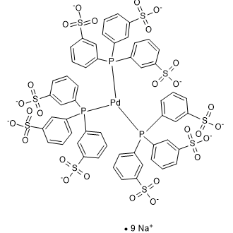 Tris(3,3',3''-phosphinidynetris(benzenesulfonato)palladium(0) nonasodium salt|CS-0634783