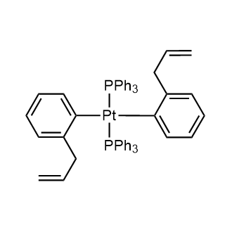 Bis(2-(2-propenyl)phenyl)bis(triphenylphosphine)platinum|CS-0634842