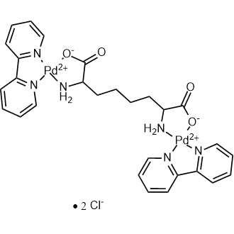 2,7-Diaminooctanedioate,palladium,2-pyridin-2-ylpyridine,dichloride|CS-0634849