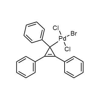 Bromo(dichloro)palladium,(2,3-diphenylcyclopropen-1-yl)benzene|CS-0634917