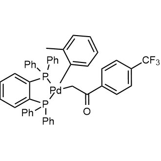 (2-Methylphenyl)[2-oxo-2-[4-(trifluoromethyl)phenyl]ethyl][1,2-phenylenebis[diphenylphosphine-κP]]palladium|CS-0634937