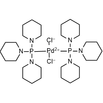 Dichlorobis[tri(1-piperidinyl)phosphine]palladium(II)|CS-0634945