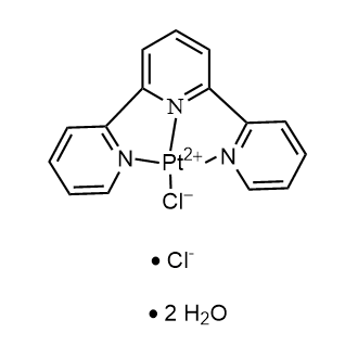 Chloro(2,2′:6′,2″-terpyridine)platinum(II) chloride dihydrate|CS-0634948
