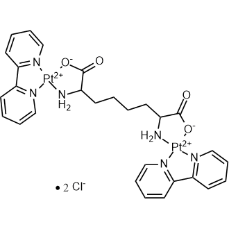 Platinum(2+), bis(2,2'-bipyridine-N,N')[μ-[2,7-diaminooctanedioato(2-)-N2,O1:N7,O8]]di-, dichloride|CS-0634952