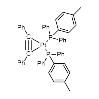[1,1'-(1,2-Ethynediyl)bis[benzene]]bis[(4-methylphenyl)diphenylphosphine]platinum|CS-0634963