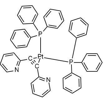 Platinum,2-(2-pyridin-2-ylethynyl)pyridine,triphenylphosphanium|CS-0634979