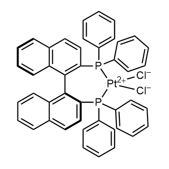 [(S)-2,2′-bis(diphenylphosphino)-1,1′-binaphthyl]dichloroplatinum|CS-0634985
