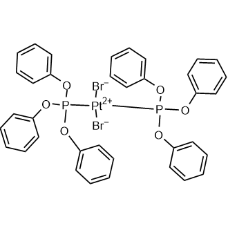 Cis-Dibromobis(triphenylphosphite) platinum(II)|CS-0634986