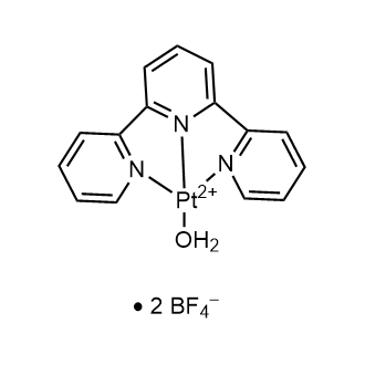 Platinum(ii)(2,2:6,12-terpyridine)chloride ditetrafluoroborate hydrate|CS-0634988