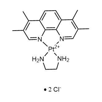 Platinum(2+), (1,2-ethanediamine-N,N')(3,4,7,8-tetramethyl-1,10-phenanthroline-N1,N10)-, dichloride|CS-0635045
