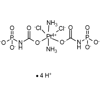(OC-6-33)-Diamminedichlorobis[N-phosphonocarbamato(3-)-κO]Platinate(4-) hydrogen 1:4|CS-0635047