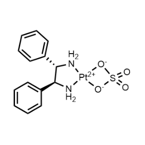 (2-Azanidyl-1,2-diphenylethyl)azanide,platinum(2+),sulfuric acid|CS-0635053