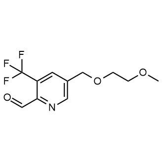 5-((2-Methoxyethoxy)methyl)-3-(trifluoromethyl)picolinaldehyde|CS-0635263