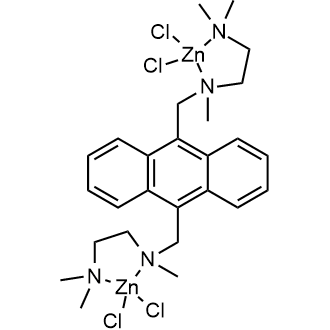 [μ-[N,N'-Bis[2-(dimethylamino)ethyl]-N,N'-dimethyl-9,10-anthracenedimethanamine-N9,N9':N10,N10']]tetrachlorodi-Zinc|CS-0635386