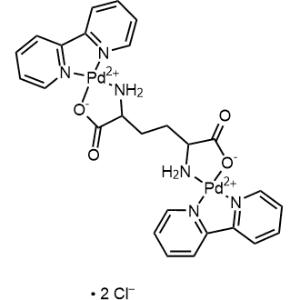 2,5-Diaminohexanedioate,palladium,2-pyridin-2-ylpyridine,dichloride|CS-0635489