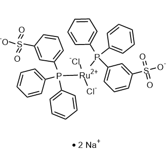 Ruthenate(2-), dichlorobis[3-(diphenylphosphino-κP)benzenesulfonato]-, disodium|CS-0635490
