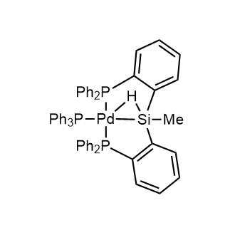 [1,1'-[(Methylsilylene-κH,κSi)di-2,1-phenylene]bis[1,1-diphenylphosphine-κP]](triphenylphosphine)palladium|CS-0635516