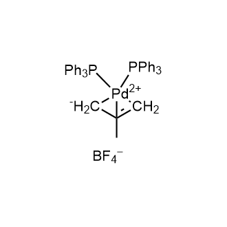 Bis(triphenylphosphine){(1,2,3-η)-2-methyl-2-propenyl}palladium tetrafluoroborate|CS-0635524