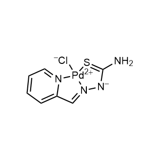 Palladium(2+),N'-[pyridin-2-ylmethylideneamino]carbamimidothioate,chloride|CS-0635528