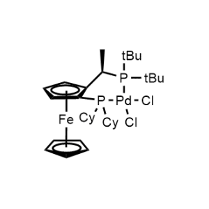 (R)-1-[(SP)-2-(Dicyclohexylphosphino)ferrocenyl]ethyldi-tert-butylphosphine palladium(II) dichloride|CS-0635533
