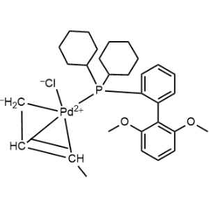 [(1,2,3-η)-2-Buten-1-yl]chloro[dicyclohexyl(2',6'-dimethoxy[1,1'-biphenyl]-2-yl)phosphine-κP]palladium|CS-0635549