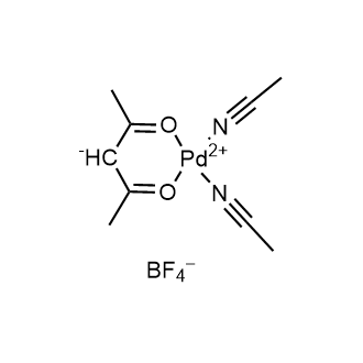 Bis(acetonitrile)(acetylacetonato)palladium tetrafluoroborate|CS-0635594