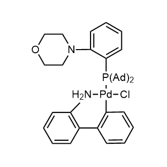 Chloro(2-(di-1-adamantylphosphino)morpholinobenzene)[2-(2′-amino-1,1′-biphenyl)]palladium(II)|CS-0635790