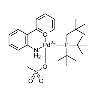 Methanesulfonato(di-t-butylneopentylphosphine)(2'-amino-1,1'-biphenyl-2-yl)palladium(II)|CS-0635843