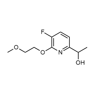 1-(5-Fluoro-6-(2-methoxyethoxy)pyridin-2-yl)ethan-1-ol|CS-0635982