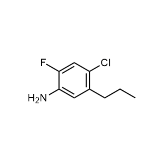 4-Chloro-2-fluoro-5-propylaniline|CS-0636114